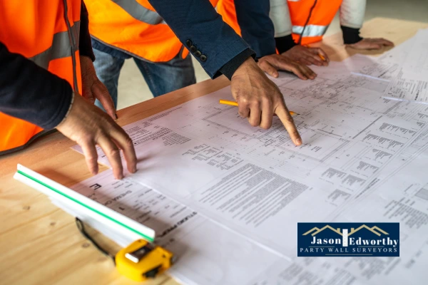 See if you need a party wall agreement for building along boundary line Leicester